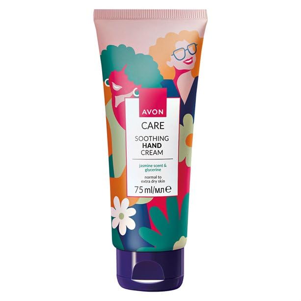 Avon soothing hand cream jasmine 75ml