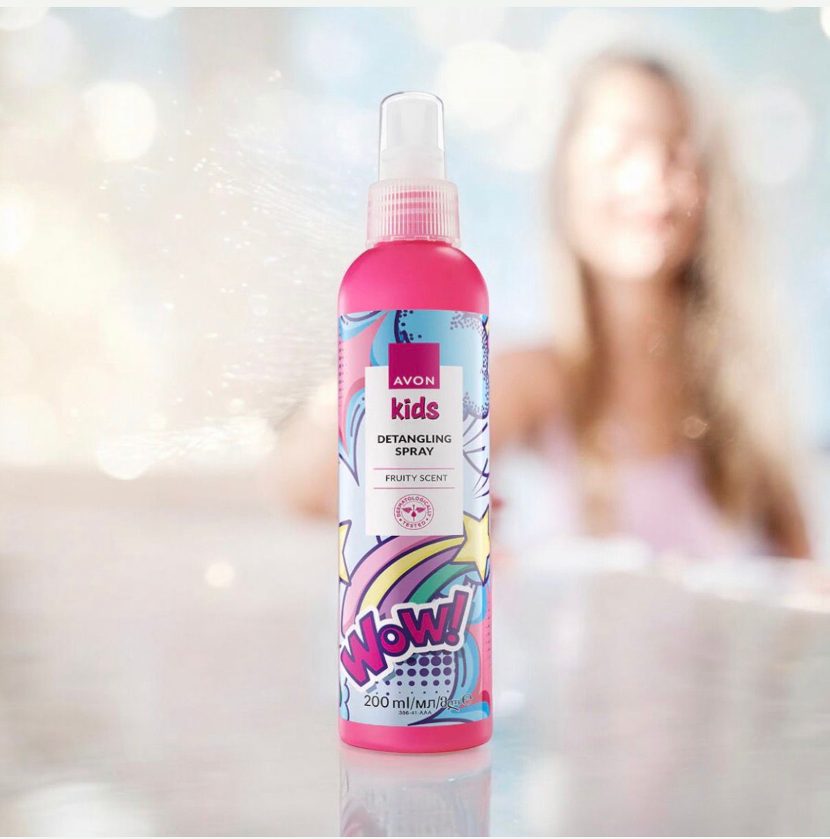 Avon kids detangling spray fruity scent 200ml - Avon by Tima