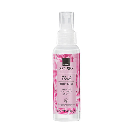Avon body mist 100ml pretty peony